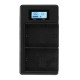 LP-E6-C USB Rechargeable Battery Charger Mobile Phone Power Bank for Canon LP-E6 DSLR Camera Battery with LED Indicator