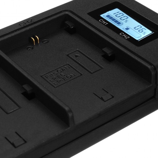 LP-E6-C USB Rechargeable Battery Charger Mobile Phone Power Bank for Canon LP-E6 DSLR Camera Battery with LED Indicator LP-E6-C USB Rechargeable Battery Charger Mobile Phone Power Bank for Canon LP-E6 DSLR Camera Battery with LED Indicator