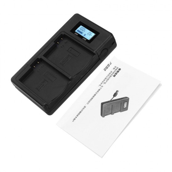 LP-E8-C USB Rechargeable Battery Charger Mobile Phone Power Bank for Canon LP-E8 DSLR Camera Battery with LED Indicator