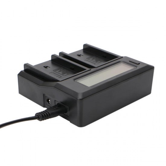 Fast Quick Dual Battery Charger For Sony NP-F970 NP-F770 F750 F550 F960