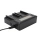 Fast Quick Dual Battery Charger For Sony NP-F970 NP-F770 F750 F550 F960 Fast Quick Dual Battery Charger For Sony NP-F970 NP-F770 F750 F550 F960