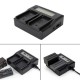 Fast Quick Dual Battery Charger For Sony NP-F970 NP-F770 F750 F550 F960 Fast Quick Dual Battery Charger For Sony NP-F970 NP-F770 F750 F550 F960