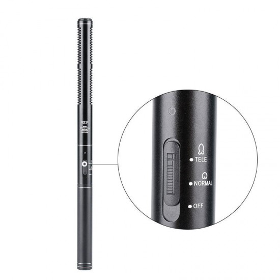 MIC-02 Handheld Interview Microphone for DSLR Camera Mobile Phone MIC-02 Handheld Interview Microphone for DSLR Camera Mobile Phone
