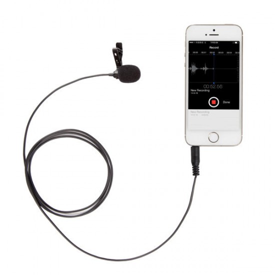 BY-LM10 Omni Directional Lavalier Microphone for iPhone 6 5 4S 4 Sumsang GALAXY 4 LG G3 HTC BY-LM10 Omni Directional Lavalier Microphone for iPhone 6 5 4S 4 Sumsang GALAXY 4 LG G3 HTC