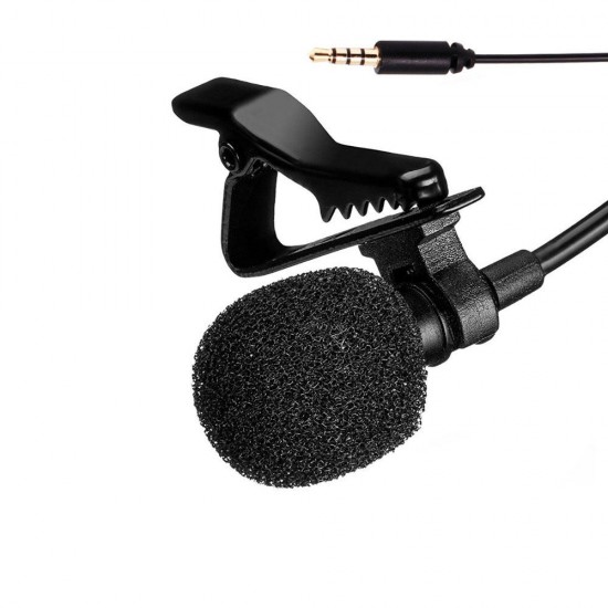 BY-M1 3.5mm Audio Video Record Lavalier Lapel Microphone