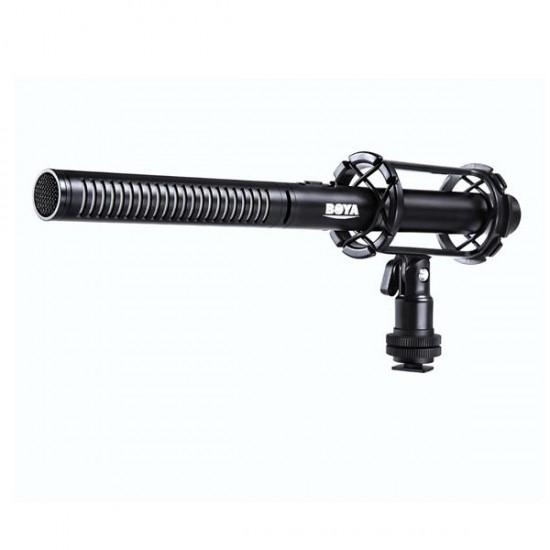 BY-VM1000 Camera Mounted Stereo Condenser Shotgun Microphone For DSLR Camera Camcorder