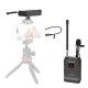 BY-WFM12 VHF Lavalier Lapel Microphone Receiver Transmitter for DSLR Camera Smartphone BY-WFM12 VHF Lavalier Lapel Microphone Receiver Transmitter for DSLR Camera Smartphone
