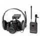 BY-WFM12 VHF Lavalier Lapel Microphone Receiver Transmitter for DSLR Camera Smartphone BY-WFM12 VHF Lavalier Lapel Microphone Receiver Transmitter for DSLR Camera Smartphone