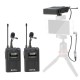 BY-WM8 Pro K2 Wireless Mic Microphone System Audio Video Recorder Receiver for DSLR SLR Camera Smartphone