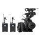 BY-WM8 Pro K2 Wireless Mic Microphone System Audio Video Recorder Receiver for DSLR SLR Camera Smartphone BY-WM8 Pro K2 Wireless Mic Microphone System Audio Video Recorder Receiver for DSLR SLR Camera Smartphone