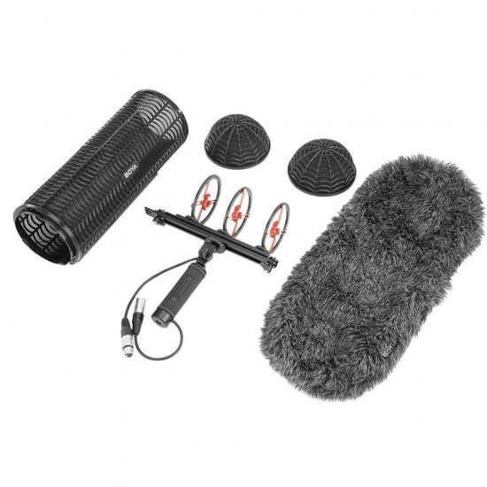 BY-WS1000 Blimp Windshield Suspension Microphone System for SLR DSLR Camera