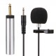 S318 Lavalier Clip-on Cardioid Capacitance Wired Microphone for Amplifier Mixer