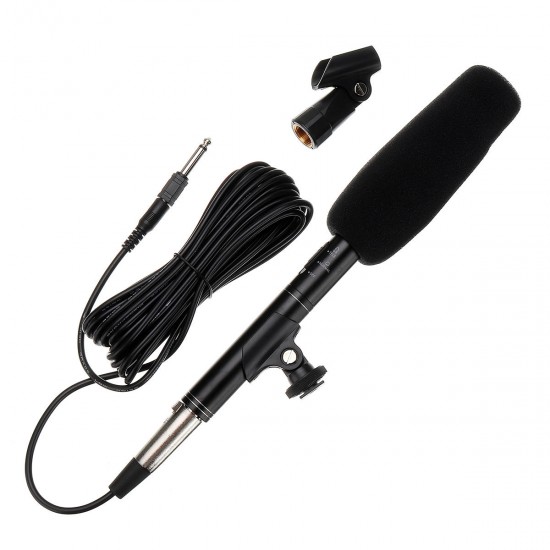 FA-270 27CM On Camera Recording Shotgun Rode Microphone for Interview Video Taking