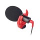 DMM1 3.5mm Universal Cardioid Directional Condenser Microphone With Sponge Windshield