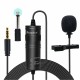 MCO-LVD600 Lapel Lavalier Microphone Interview Reception Vlog Live MIC Recording Compatible with Phone Camera Computer MCO-LVD600 Lapel Lavalier Microphone Interview Reception Vlog Live MIC Recording Compatible with Phone Camera Computer