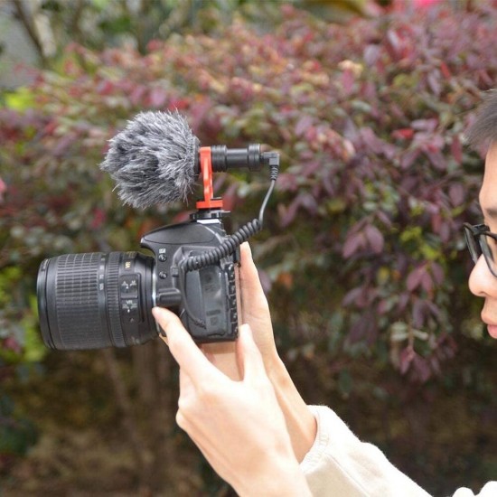 VM-D02 Professional Cardioid Condenser Microphone YouTube Video Recording Vlogging Mic for Camera DSLR Smartphone VM-D02 Professional Cardioid Condenser Microphone YouTube Video Recording Vlogging Mic for Camera DSLR Smartphone