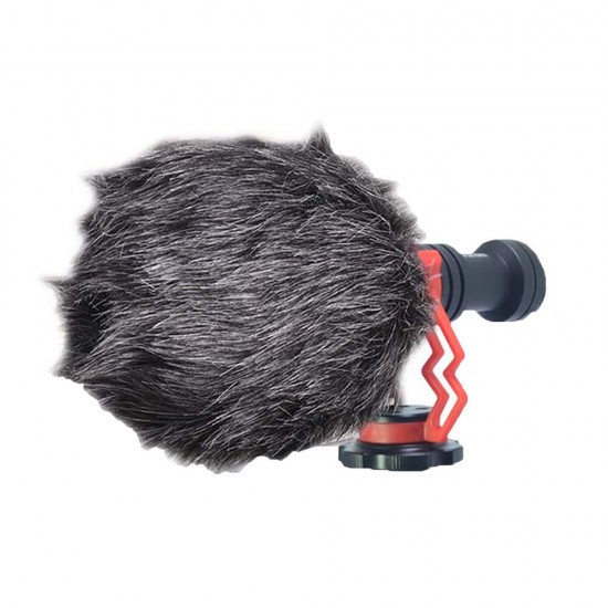 VM-D02 Professional Cardioid Condenser Microphone YouTube Video Recording Vlogging Mic for Camera DSLR Smartphone