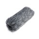 A1 Gray Silk Blend Microphone Windshield Low Self Noise Furry Cover for Rode NTG Professional Mic