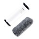 A1 Gray Silk Blend Microphone Windshield Low Self Noise Furry Cover for Rode NTG Professional Mic