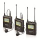 UwMic9 Kit2 Wireless Lavalier Lapel Microphone Transmitter Receiver System for DSLR Camera