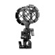 1802 Microphone Support with 15mm Rod Clamp Microphone Suspension Shock Mount Bracket