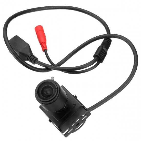 720P 1.0MP Mini IP Camera ONVIF 2.8-12mm Manual Varifocal Zoom Lens P2P with Bracket Network Camera