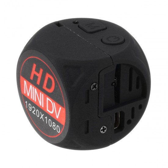 Intelligent Mini Dice 1080P DV Camera Motion Detection 3rd Generation Infrared Night Vision