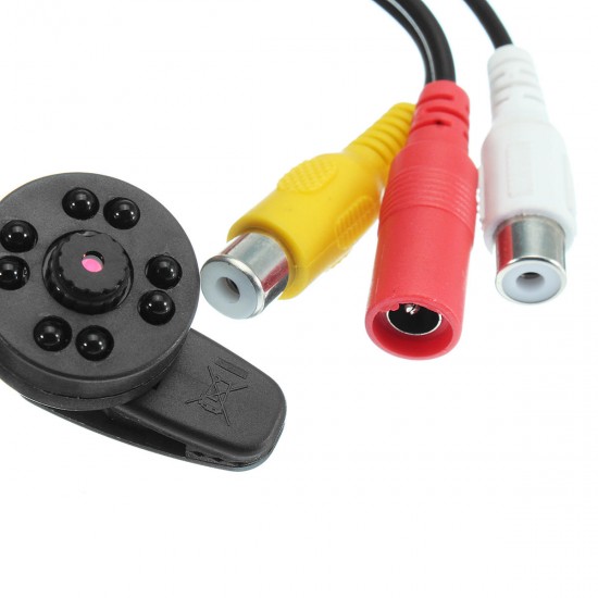 Mini CCTV Infrared Night Vision DIY Camera SPY Hidden Wired IR Camera Mini CCTV Infrared Night Vision DIY Camera SPY Hidden Wired IR Camera