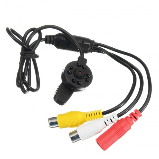 Mini CCTV Infrared Night Vision DIY Camera SPY Hidden Wired IR Camera Mini CCTV Infrared Night Vision DIY Camera SPY Hidden Wired IR Camera