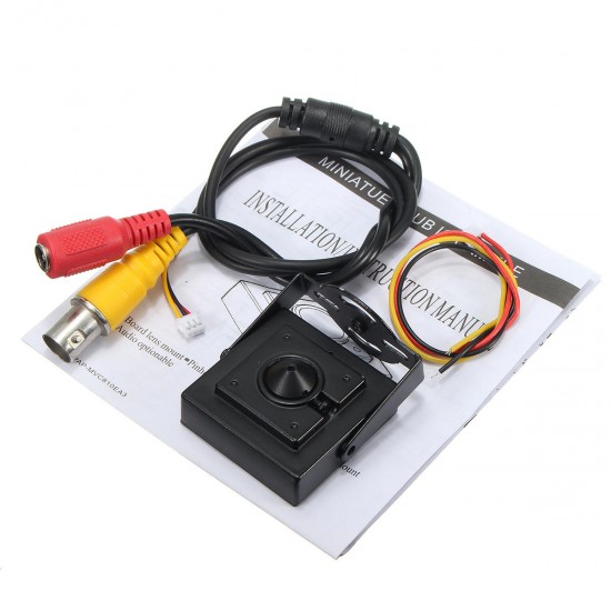 Mini Pinhole HD 700TVL 1/3 3.7mm Wide Angle Board Lens CCTV Security PAL Camera Mini Pinhole HD 700TVL 1/3 3.7mm Wide Angle Board Lens CCTV Security PAL Camera
