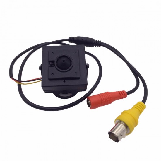 Mini Pinhole HD 700TVL 1/3 3.7mm Wide Angle Board Lens CCTV Security PAL Camera