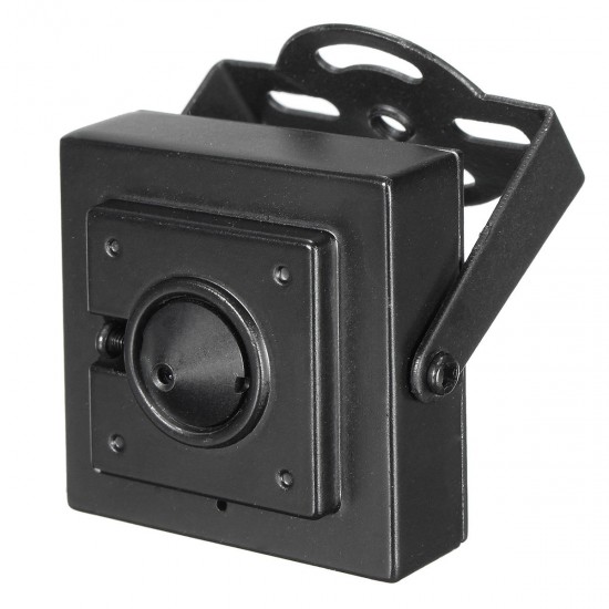 Mini Pinhole HD 700TVL 1/3 3.7mm Wide Angle Board Lens CCTV Security PAL Camera