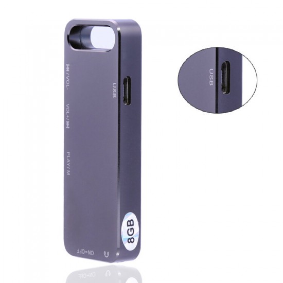 SK-607 8GB Voice Recorder MP3 Music Player 10-Hour Using SK-607 8GB Voice Recorder MP3 Music Player 10-Hour Using