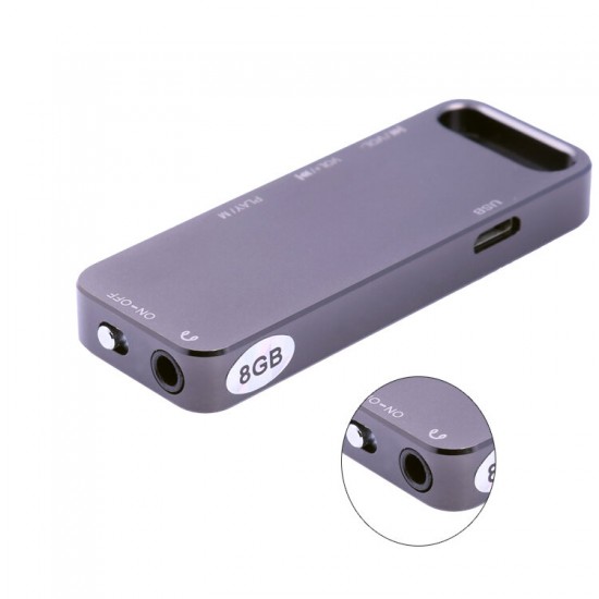 SK-607 8GB Voice Recorder MP3 Music Player 10-Hour Using SK-607 8GB Voice Recorder MP3 Music Player 10-Hour Using