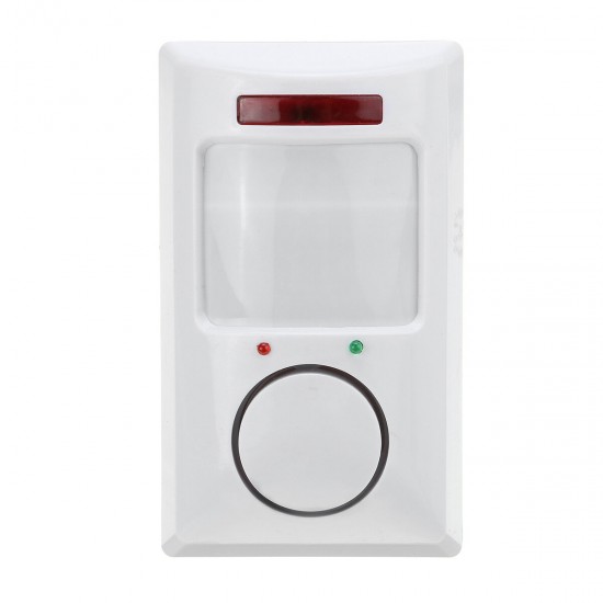 2 In 1 Motion Wireless Security Alarm and Chime & Remote Control+Holder