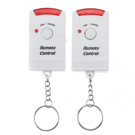 2 In 1 Motion Wireless Security Alarm and Chime & Remote Control+Holder