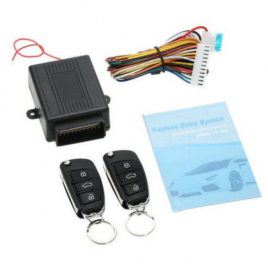 LB-402/L321 Car Keyless Entry System Central Locking Alarm Matching Anti-theft Horn