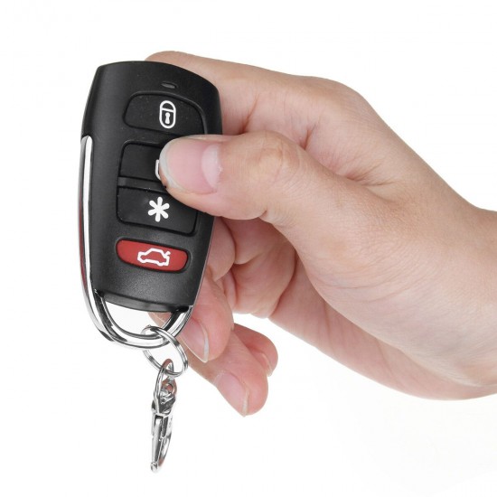 Remote Control Car Alarm System Keyless Entry Security 2 4 Door Power Lock Actuator Motor Kit Remote Control Car Alarm System Keyless Entry Security 2 4 Door Power Lock Actuator Motor Kit