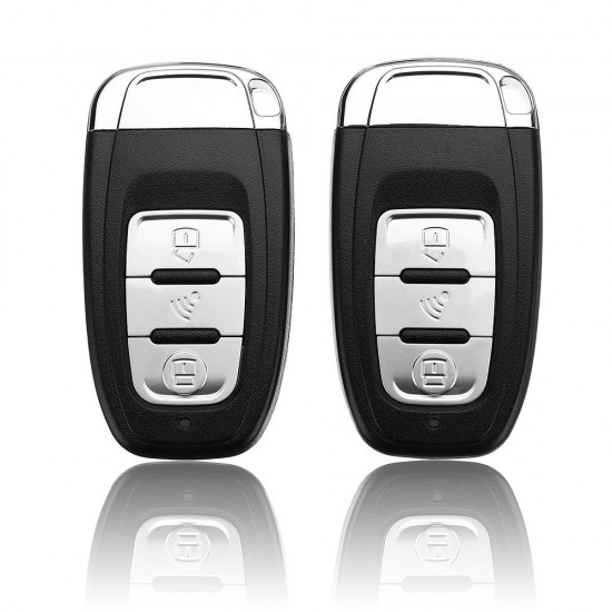 Universal Car PKE Passive Keyless Entry Alarm System Anti-theft Device with Remote Control Engine Push Start Button