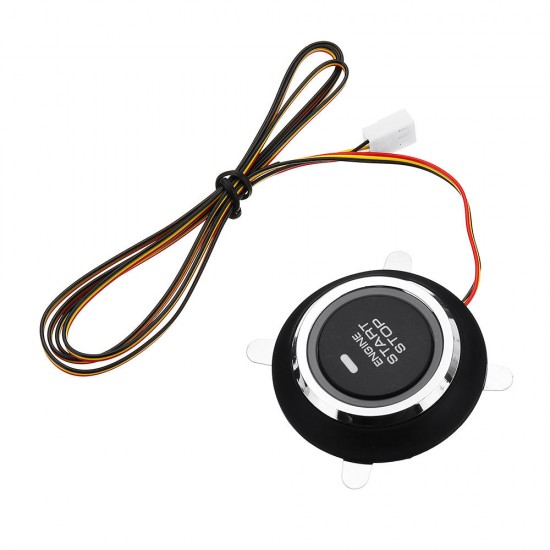 Universal Car PKE Passive Keyless Entry Alarm System Anti-theft Device with Remote Control Engine Push Start Button