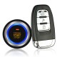 12V General Vehicle Anti-theft Car Alarm System Remote Start Remote Controller Keyless Enter PKE One Key Start