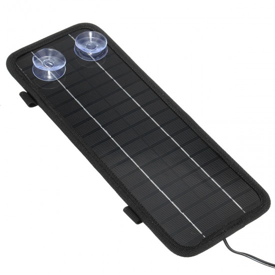 12V 4.5W Portable Solar Panel Power Car Boat Battery Charger Backup Outdoor 12V 4.5W Portable Solar Panel Power Car Boat Battery Charger Backup Outdoor
