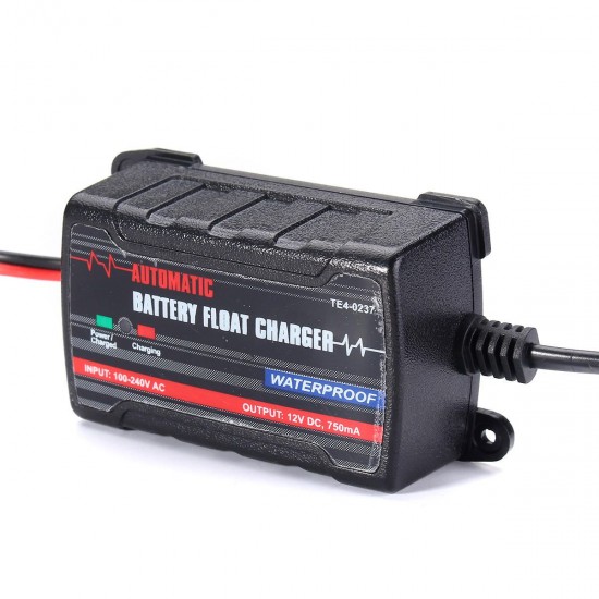 Battery Charger Maintainer RV Car Truck Motorcycle Waterproof Automatic