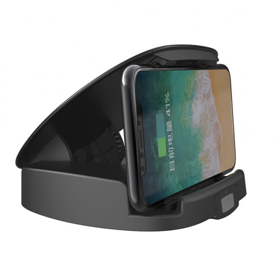 10W Smart Wireless Car Charger Stable Mobile Phone Holder Infrared Touch Sensor Fast Charging with Automatic Temperature Detection 10W Smart Wireless Car Charger Stable Mobile Phone Holder Infrared Touch Sensor Fast Charging with Automatic Temperature Detection