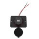 12-24V 3.1A Dual USB Car Charger LED Indicator 12-24V 3.1A Dual USB Car Charger LED Indicator