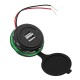 12-24V 3.1A Dual USB Car Charger LED Indicator 12-24V 3.1A Dual USB Car Charger LED Indicator