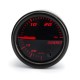 12V 2inch 52mm Boost Gauge Vacuum Press Meter 0-30PSI 7 Color LED Black Len