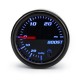 12V 2inch 52mm Boost Gauge Vacuum Press Meter 0-30PSI 7 Color LED Black Len