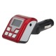 12V BT V2.0 MP3 Wireless FM Modulator BF-805 Red