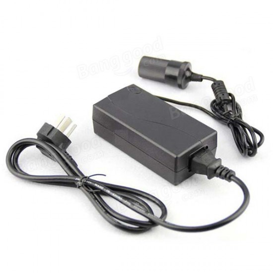 12V Car Power Inverter Converter 60W Car Power Adapter 13-4B808 Black 12V Car Power Inverter Converter 60W Car Power Adapter 13-4B808 Black